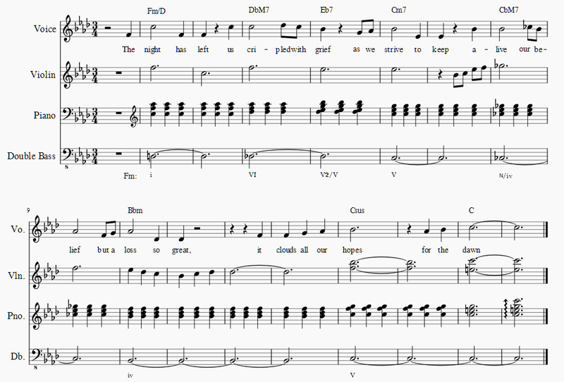 Ex.15 from D section of “Ashes of Dreams”
